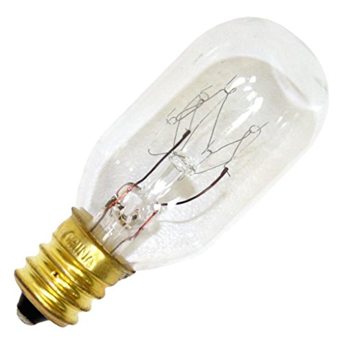 GE Appliance Light Bulb (15 Watt), 100 Lumen, T7 Bulb with Candelabra Light Bulb Base, 1-Pack, GE Oven Light Bulbs