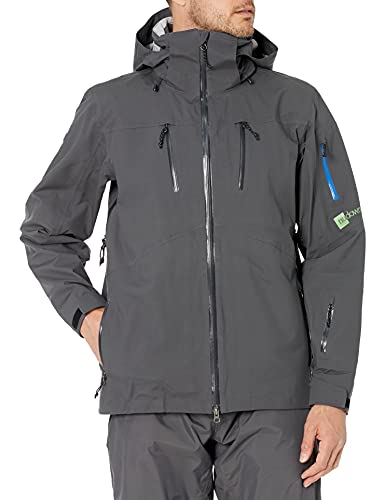 NuDown Men's Mount Tallac Jacket, Asphalt, Medium