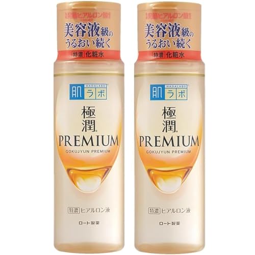 Hadalabo Japan Skin Institute Gokujun Premium Hyaluronic Solution 170 (Pack of 2)