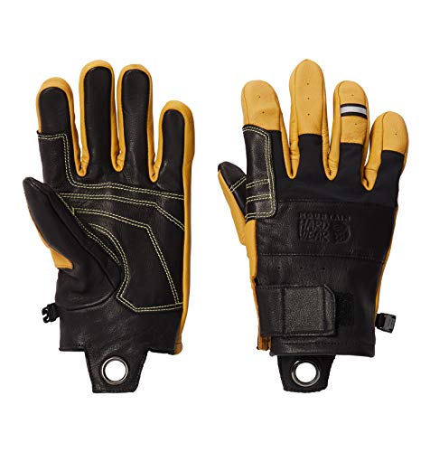 Mountain Hardwear Unisex Hardwear Belay Glove, Black, Medium
