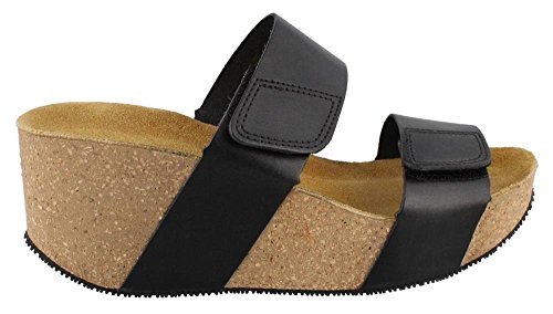 Eric Michael lily Women's Sandal (BLACK, EU 39/ US 8-8.5)