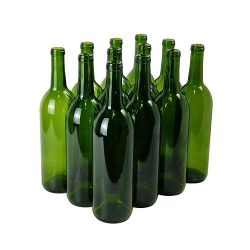 Home Brew Ohio 6 Gallon Bottle Set: Green Claret/Bordeaux (36 Bottles)