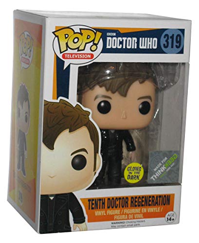 Funko Doctor Who Funko POP! Television Tenth Doctor Regeneration Exclusive Vinyl Figure #319 [Glow-in-the-Dark]