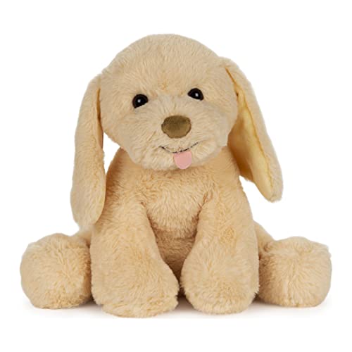 GUND Baby My Pet Puddles Animated Plush, Premium Stuffed Animal Barking Plush Puppy Dog for Ages 1 and Up, Yellow, 12”
