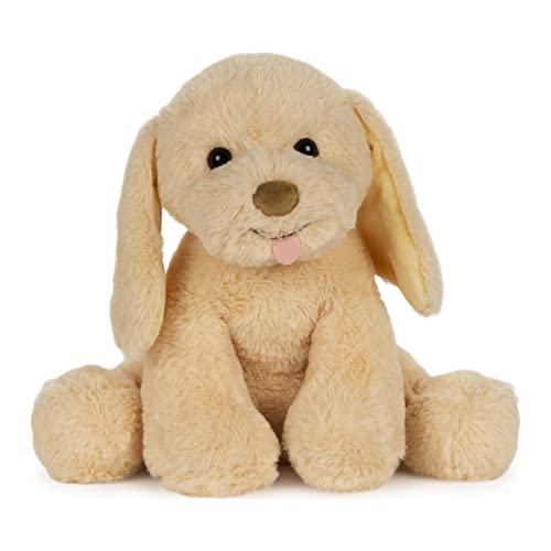 GUND Baby My Pet Puddles Animated Plush, Premium Stuffed Animal Barking Plush Puppy Dog for Ages 1 and Up, Yellow, 12”
