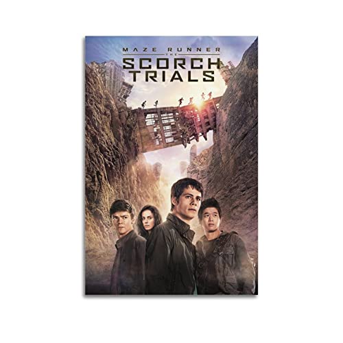 Maze Runner The Scorch Trials (2015) Movie Poster For Elevate Your Room Aesthetic Picture Canvas Print Wall Art Gift 08x12inch(20x30cm) Unframe-style