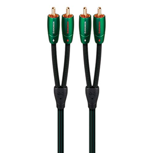 Audioquest Evergreen Cable with RCA Connectors, 1.5 m