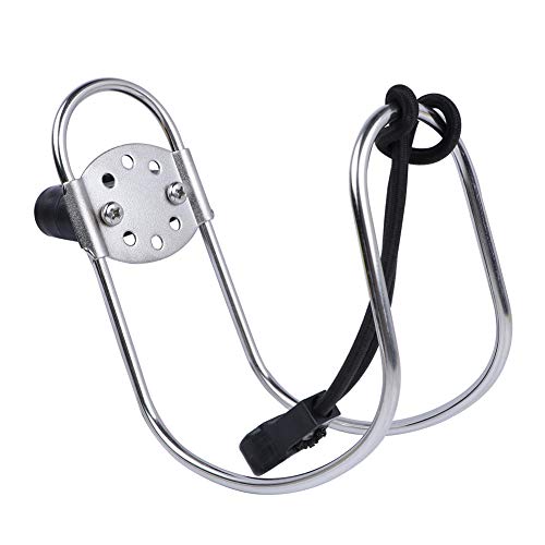 Stainless Steel Life Ring Buoys Holder Horseshoe Bracket Plastic Mount Well