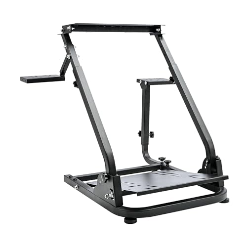 Marada G920 Racing Steering Wheel Stand Adjustable Driving Simulator Cockpit Fit for Thrustmaster T300RS,T500RS,Logitech G929, 923 Wheel & Pedals & Handbrake Purchase Separately