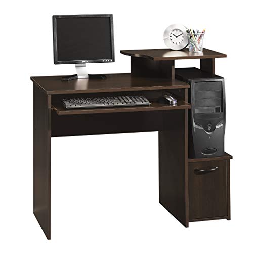 Sauder Beginnings Collection Computer Desk For Residential Use, Non Residential Use - Cinnamon Cherry Finish, Transitional, L: 39.61' x W: 19.45' x H: 34.02'
