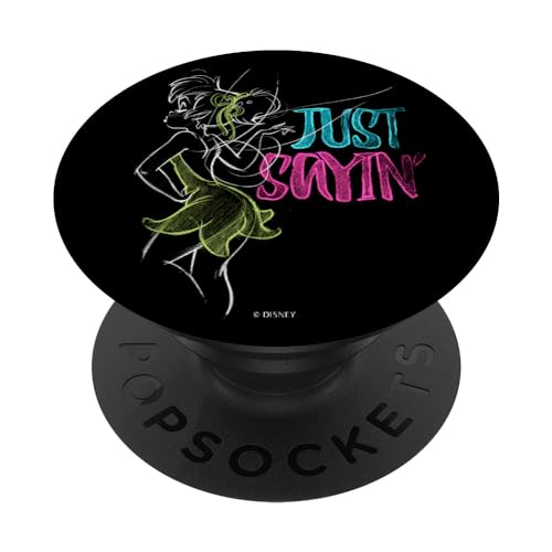 Disney Peter Pan Tinker Bell Just Sayin' Text PopSockets Standard PopGrip