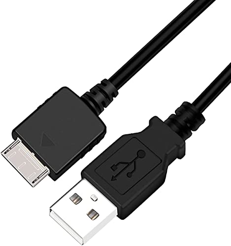 Adhiper WMC-NW20MU USB Charger Cable Replacement Charging Sync Data Cable Supply Power Cord for Sony Walkman MP3 MP4 Player NWZ-A726 A728 A729 A815 A816 S616 Series and More (3.3ft)