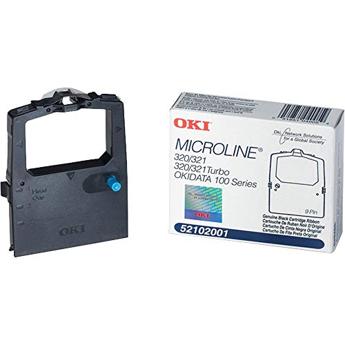 Wholesale CASE of 15 - Oki Data 52102001 Printer Ribbon-Matrix Nylon Printer Ribbon,F/Microline, Black