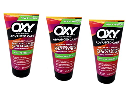 Oxy Acne Cleanser Maximum Strength, 5.75 Fl Oz (Pack of 3)