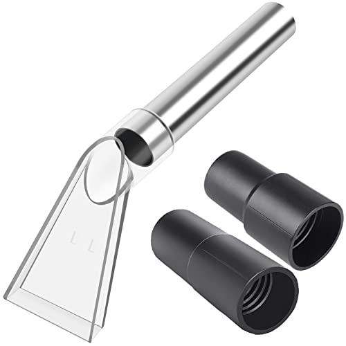 RosyOcean Shop Vac Extractor Attachment for Upholstery & Carpet Cleaning Accessory Hand Wand with Viewing Head Auto Detailing Vacuum Head Hand Tool for Truck Mount & portable Extractor Vacuum Cleaner