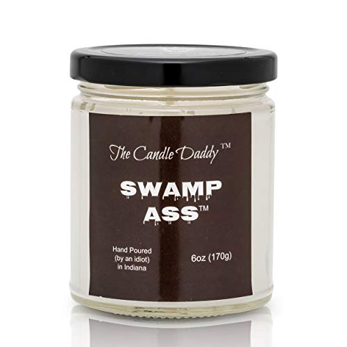 Swamp Ass- Gross Smelly Candle- Stinks- Hand Poured (by an Idiot) in Indiana
