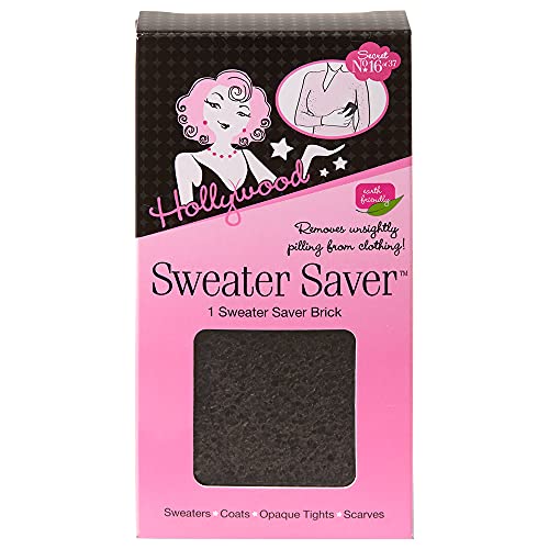 Hollywood Fashion Secrets Sweater Saver Brick - Effective Pill Remover for Clothing