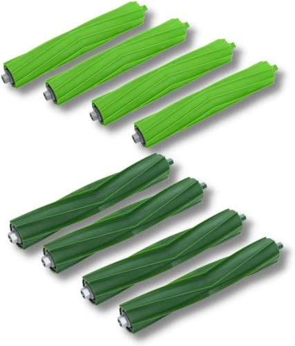JoyBros 4 Sets of Replacement Roller Brushes/Debris Extractor Compatible for iRobot Roomba i&e&j Series E5 E6 i1 i1+ i7 i7+ i7 i6 i6+ i3 i3+ i4 i4+ i8 i8 j7 j7+ Robotics