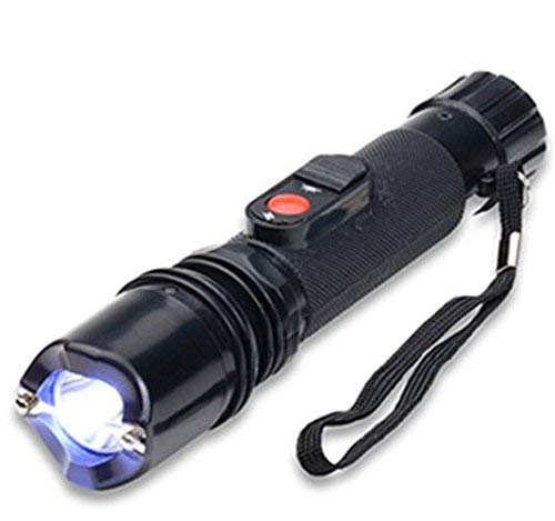 POLICE Stun Gun With LED Flashlight, 305 Black