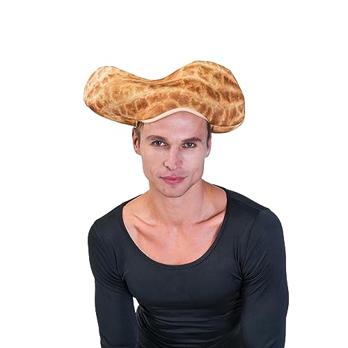 Unisex Adult Peanut Hat Costume Cosplay for Halloween Costume Party(Hat)