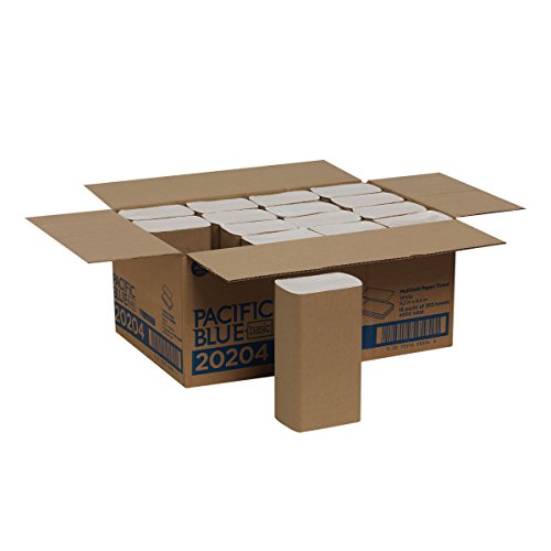 Georgia-Pacific Pacific Blue Basic Multifold Paper Towels (Previously Branded Acclaim) by GP PRO (Georgia-Pacific),White,20204,250 Towels Per Pack,16 Packs Per Case,(Case of 16 Packs,250 per Pack)