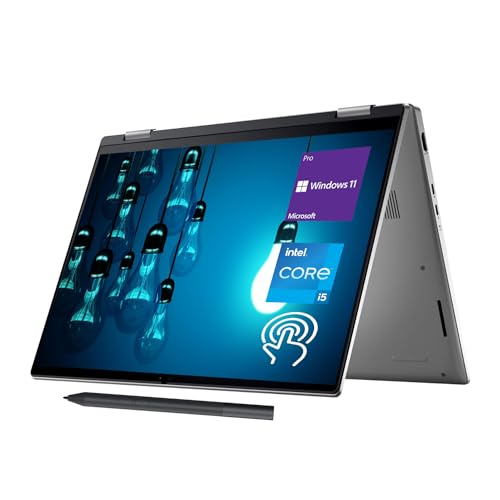 Dell Newest Business Inspiron 14' 7000 Series 2-in-1, 13 GEN Intel Core i5-1335U(Beat Intel i7-1255U), Touchscreen, 8GB RAM, 512GB SSD, Webcam, Backlit KB, FP Reader, HDMI, Wi-Fi 6, Windows 11 Pro