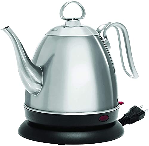 Chantal Mia Electric Kettle, 32 oz (Silver Brushed)