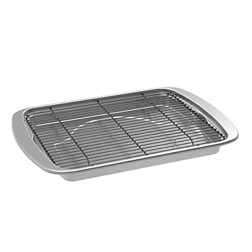 Nordic Ware Oven Crisp Baking Tray, 17.10 x 12.40 x 1.40 inches, Natural