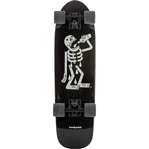 Landyachtz Dinghy Skeleton Cruiser Complete Skateboard - 8' x 28.5'