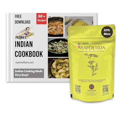 Inner Flame Hing - Asafoetida Organic. Strong Taziki Hing For Hing Lovers