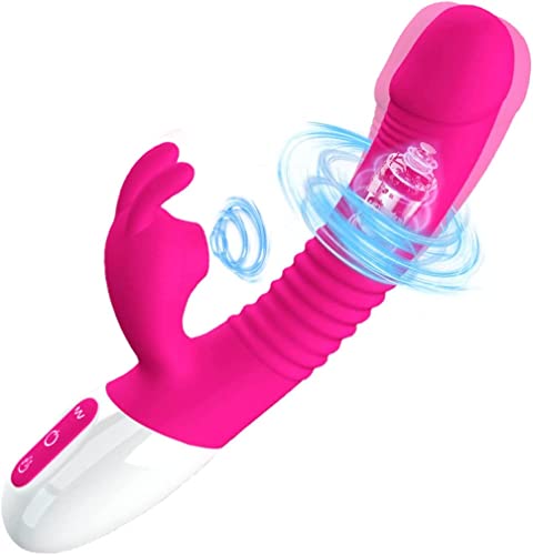 Massager New Toys for Women Pleasure Gifts for Women Active Fun Machine - Female Adult Gift for Women Insert Tools, Soft and Realistic Sensual Toys (Pink)