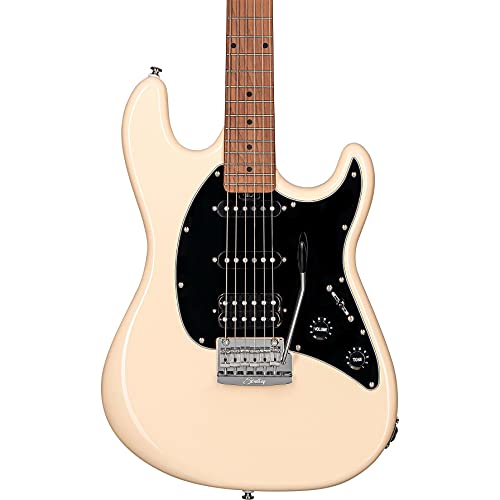 Sterling by Music Man 6 String Solid-Body Electric Guitar, Right, Vintage Cream (CT50HSS-VC-M2)