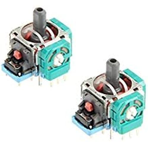 Ambertown 2 x Analog 3D Joystick Thumbstick Controller Rocker for Playstation 4 PS4 Controller Replacement