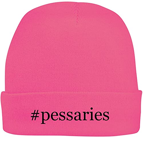 Shirt Me Up #Pessaries - A Nice Hashtag Beanie Cap, Pink, OSFA