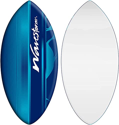 Wavestorm Foam Skimboard 48' | Skimboard for Beginners and All Skimming, Surfing and Bodyboard Levels, Blue Skimboar