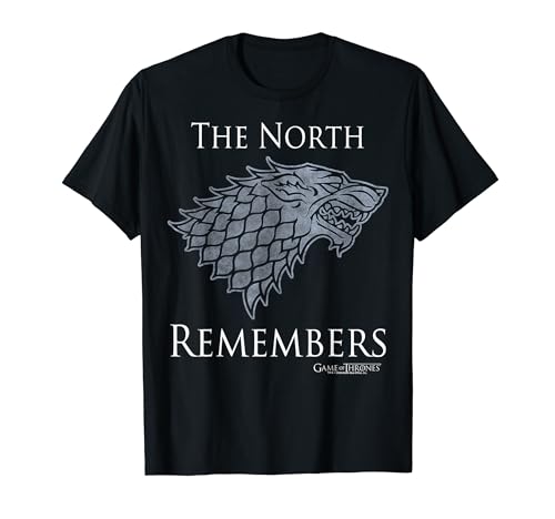 Game Of Thrones House Stark The North Remembers Direwolf T-Shirt