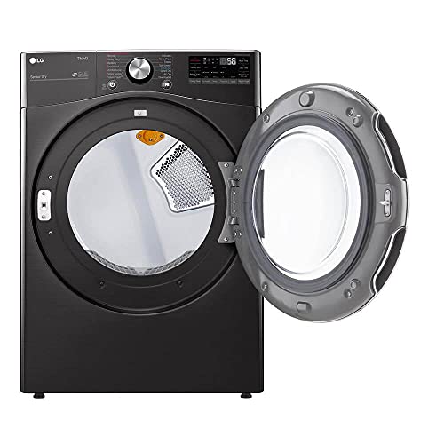 LG DLEX4200B / DLEX4200B / DLEX4200B 7.4 cu. ft. Ultra Large Capacity Smart wi-fi Enabled Front Load Dryer with TurboSteam and Built-in Intelligence