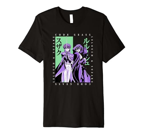Code Geass Framing Lelouch and Suzaku Premium T-Shirt