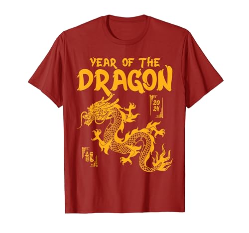 Year Of The Dragon 2024 Lunar New Year Chinese New Year 2024 T-Shirt
