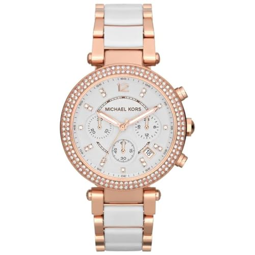 Michael Kors Women's Parker Rose Gold-Tone Watch MK5774