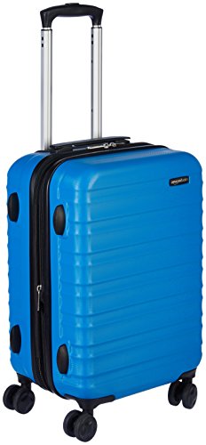 Amazon Basics 20-Inch Hardside Spinner, Light Blue