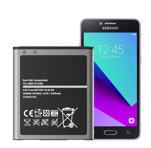 HamnaKhu 【2700mAh】 Samsung Galaxy J2 Prime SM-G532M/DS High Capacity Battery,for Galaxy J3 J327A J327P J320V J320A J320F J320P EB-BG530BBE EB-BG530BBC