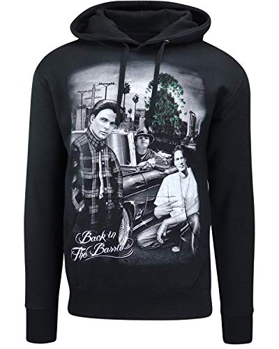 ShirtBANC Back in The Barrio Mens Hoodie Vatos Locos Sweater