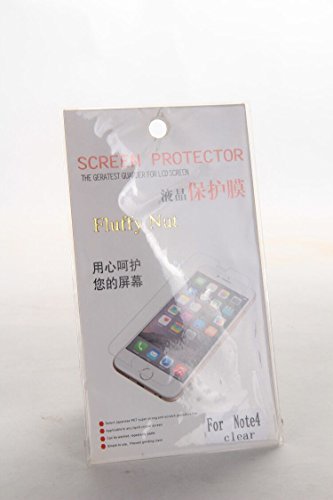 Fluffy Nut Samsung Galaxy Note 4 Screen Protector, Full Coverage Screen Protector for Samsung Galaxy Note 4 Clear HD Anti-Bubble Film
