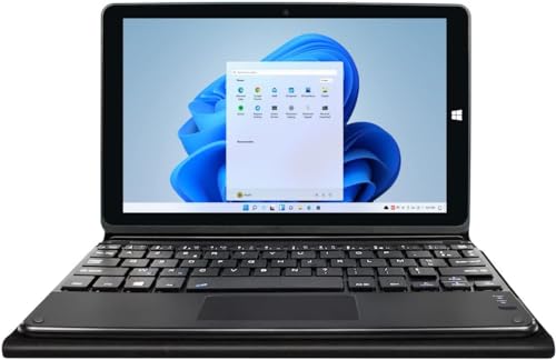 Generic 8.9 inch Tablet Computer Windows 11，Mini Laptop with Windows System, N4020 CPU, 4GB RAM+64GB ROMStorage, 2048×1536 FHD Display Tablet PC with Keyboard and Leather Case.