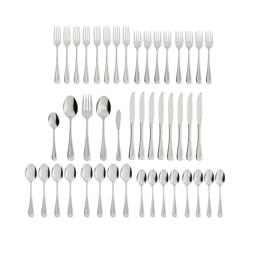 Oneida Satin Sand Dune Flatware, 45 Piece, Multi