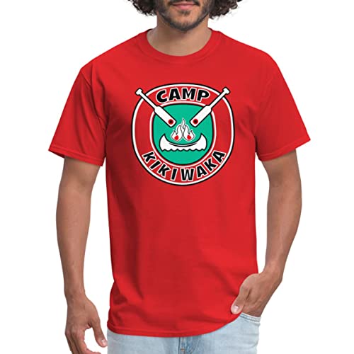 Spreadshirt Camp Kikiwaka Men's T-Shirt, L, red
