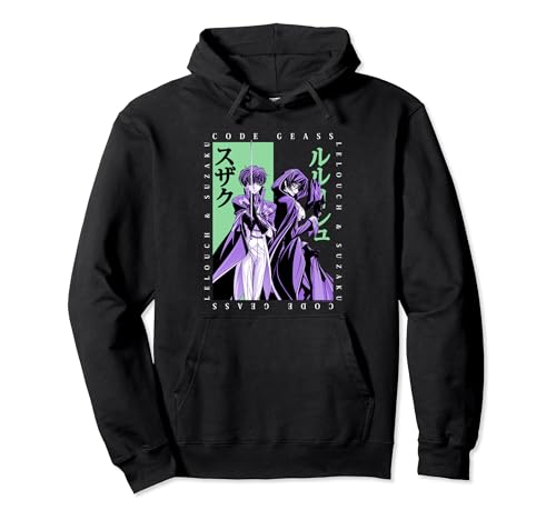 Code Geass Framing Lelouch and Suzaku Pullover Hoodie