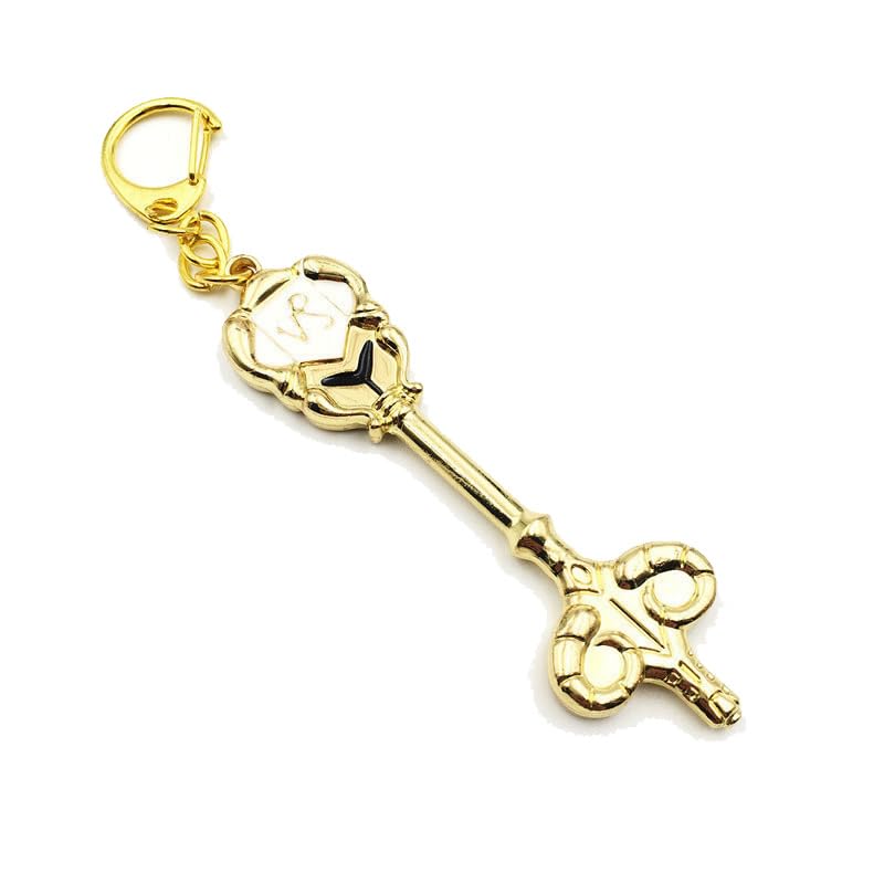 Gaweco Anime Fairy-Tail's Twelve Zodiac Capricornus Keychain 12 Zodiacs Keyring Cosplay Accessories (Capricornus)