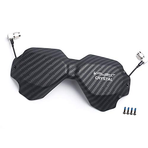 iFlight HD Patch LHCP 5.8GHz Directional Antennas for DJI Digital HD FPV Goggles (Black)